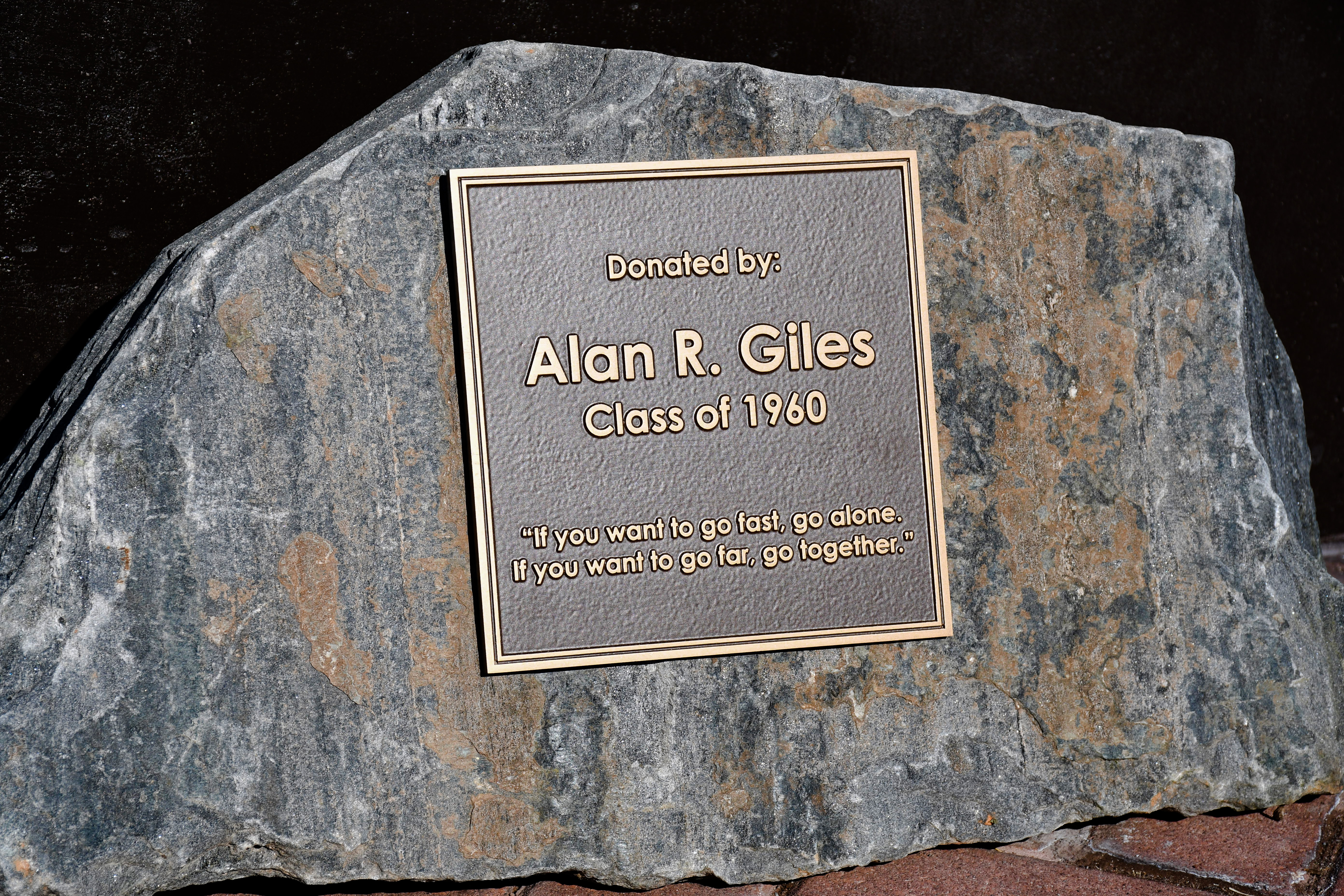 Gordon State College Unveils Memorial